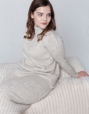 Вязаный костюм с юбкой TRY Вязаный костюм с юбкой TRY